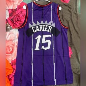 Vintage Vince Carter raptors throwback jersey